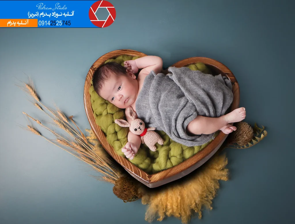 بهترین آتلیه نوزاد در تبریز آتلیه پدرام